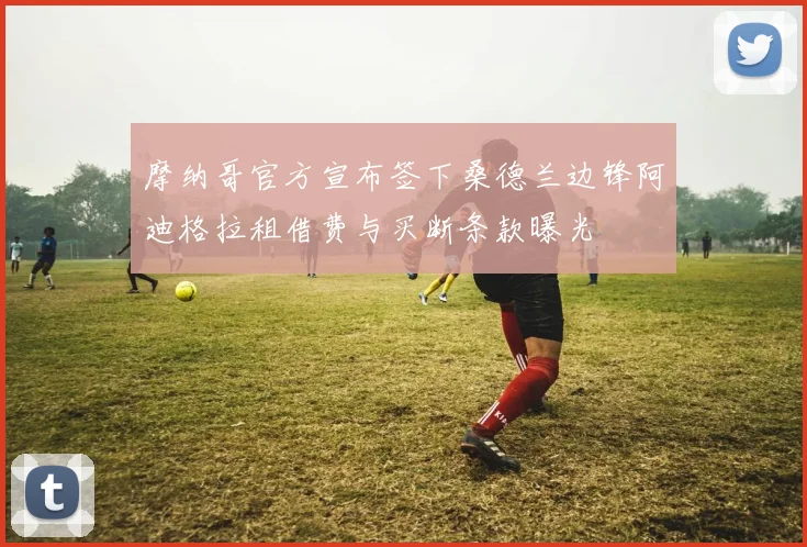 摩纳哥官方宣布签下桑德兰边锋阿迪格拉租借费与买断条款曝光